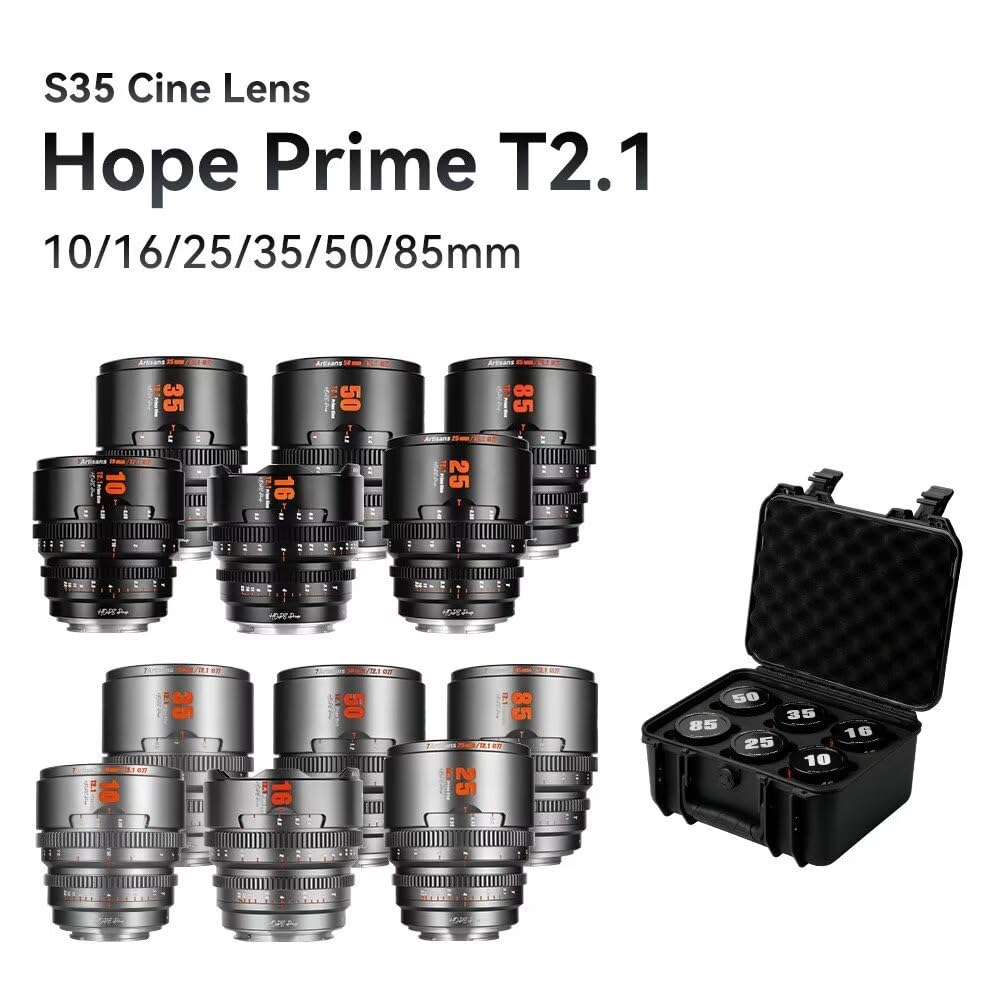Amazon.co.jp: 7artisans 35mm/50mm/85mm T2.1 シネレンズ ビジョン